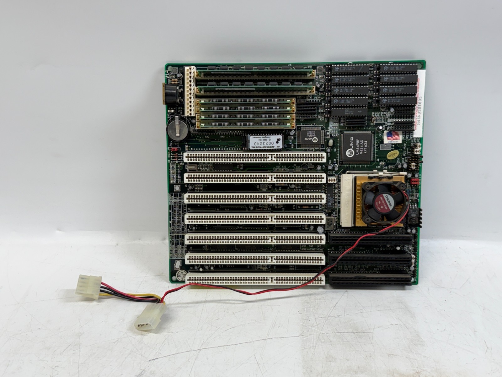 PCChips/Hsin Tech  M912 v1.4 (486) Socket 3 Intel i486 DX2 12MB RAM