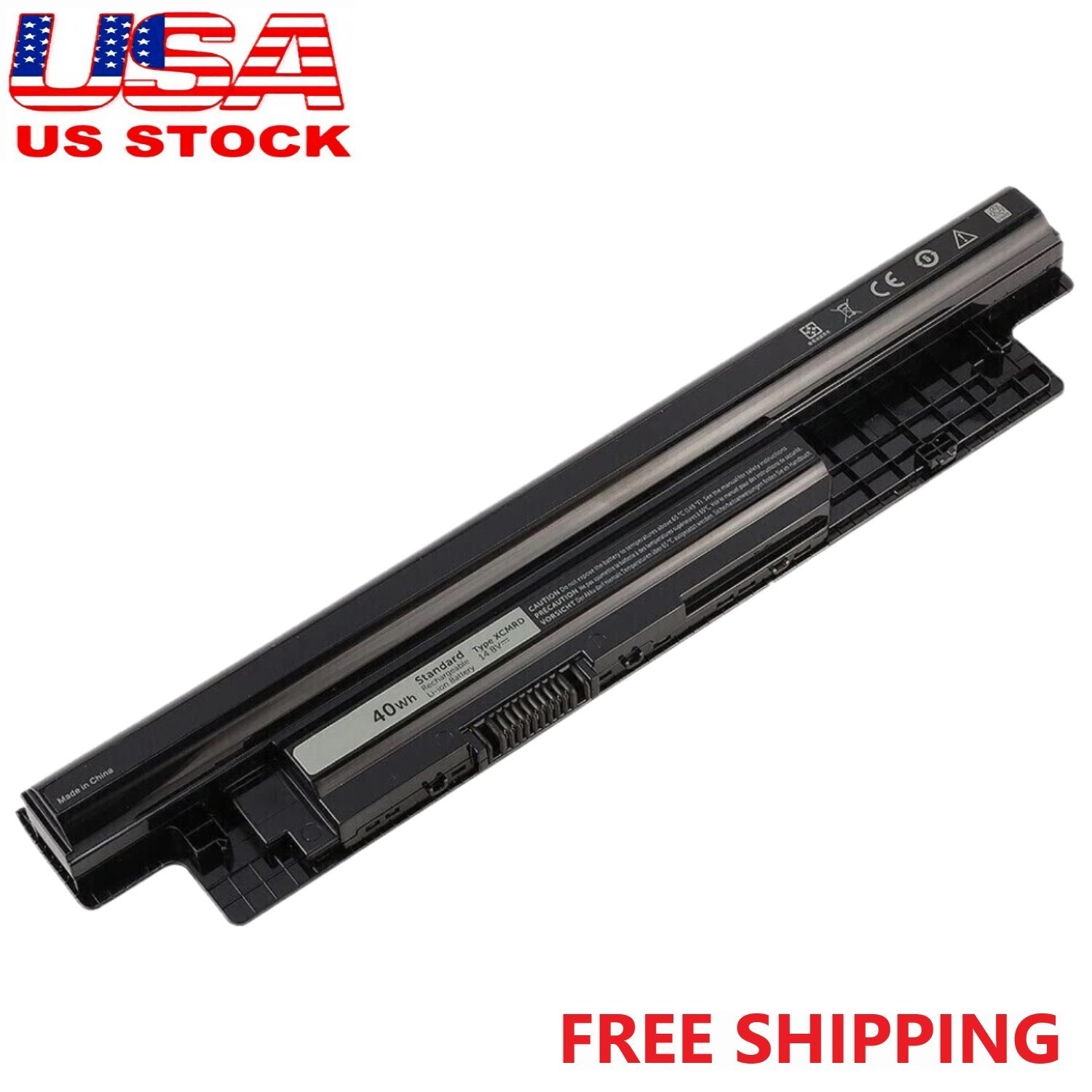 Battery For Dell Inspiron 3421 5421 15-3521 5521 3721 5721 3443 Type XCMRD MR90Y