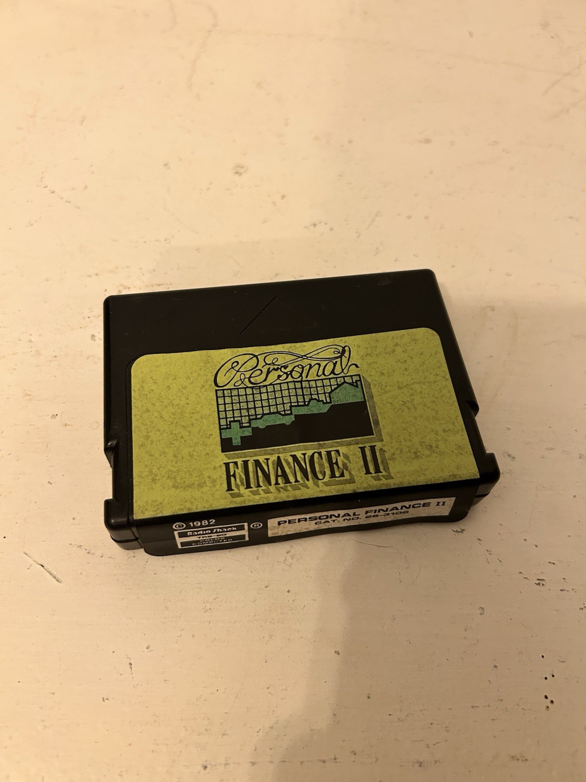 Personal Finance II Vintage Computer Software TRS-80 Cartridge 1983