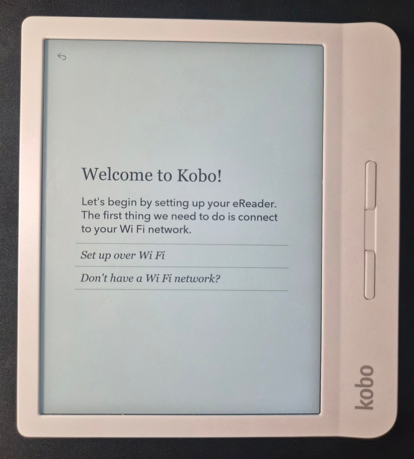 Kobo Libra H2O 7" eReader 8GB - White. Used, Excellent Condition