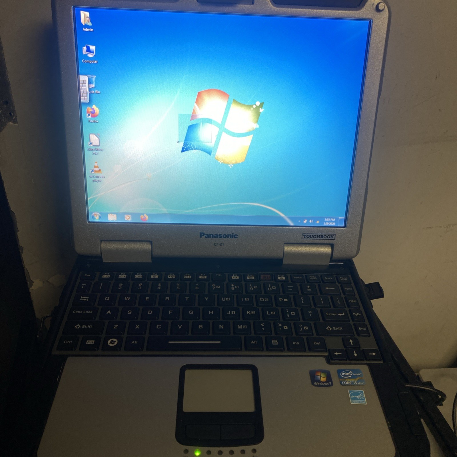 Panasonic cf-31 Toughbook MK3 i5-3320M 2.6GHz 16GB new 480GB SSD Not Touchscreen