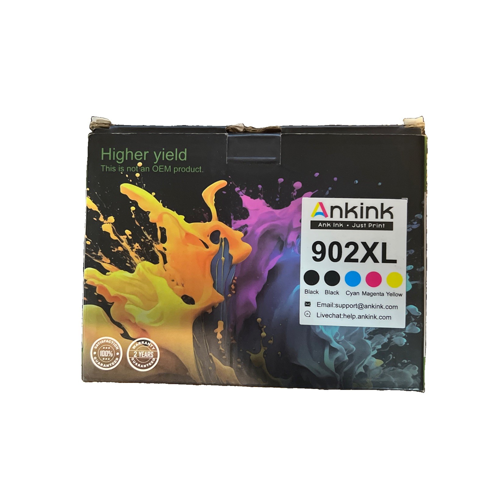 902XL Ink Cartridge with Chip for HP OfficeJet 6978 6970 6968 6962