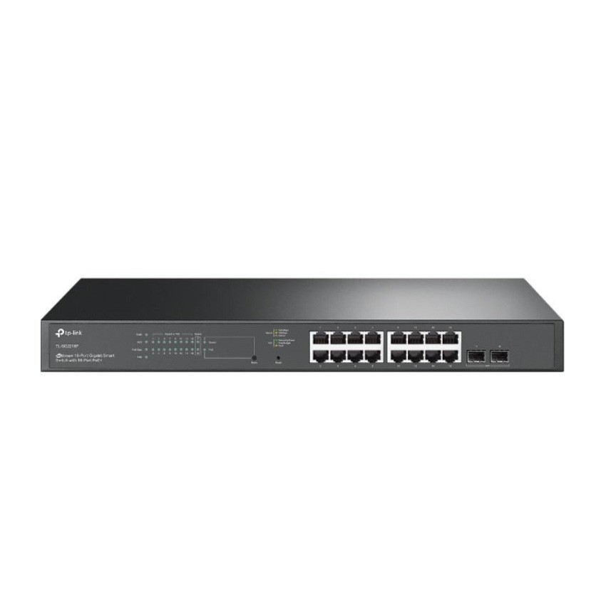 TP-Link TL-SG2218P JetStream 18-Port Gigabit Smart Switch with 16-Port PoE+