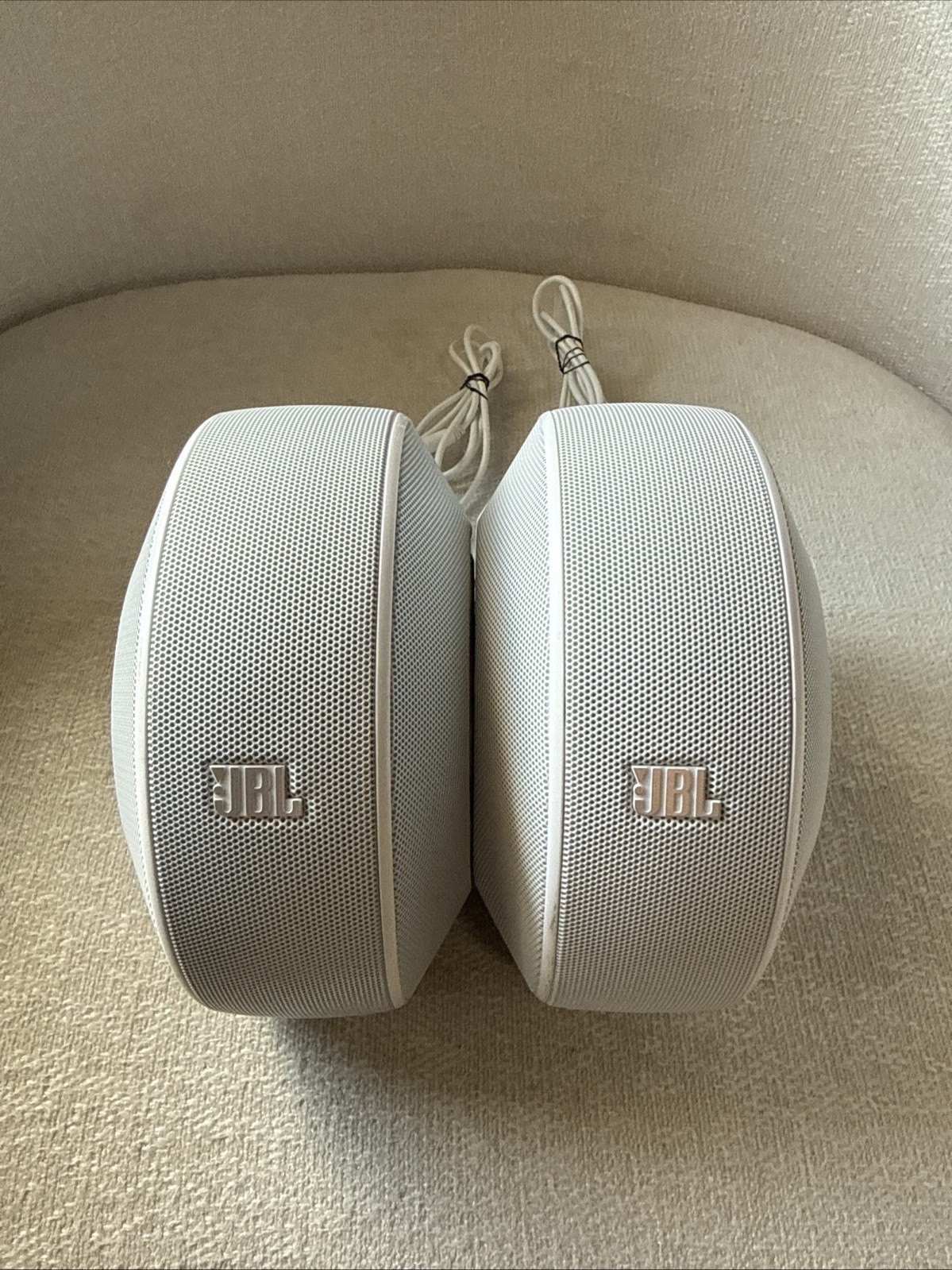 Pair of JBL Pebbles Pebble USB Powered PC Computer Speakers Silver