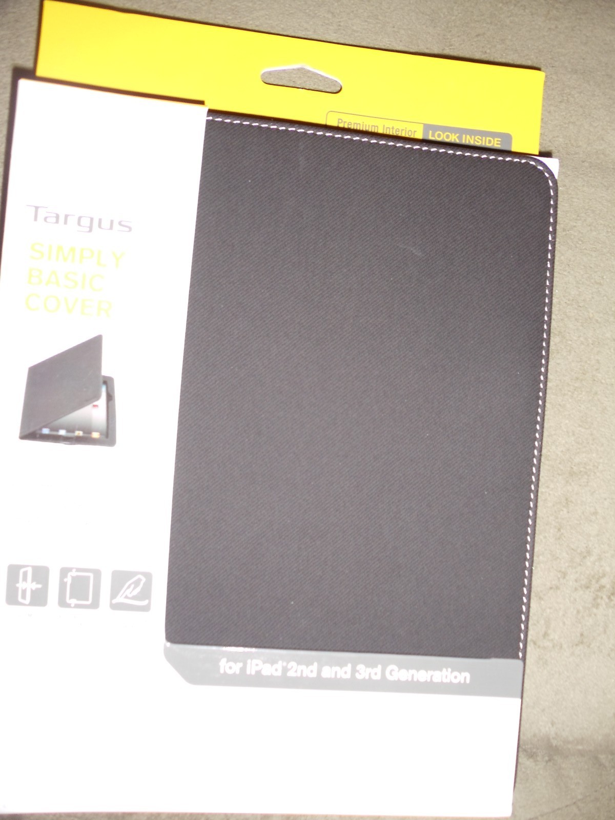 TARGUS SIMPLY BASIC COVER FOR IPAD 2ND 