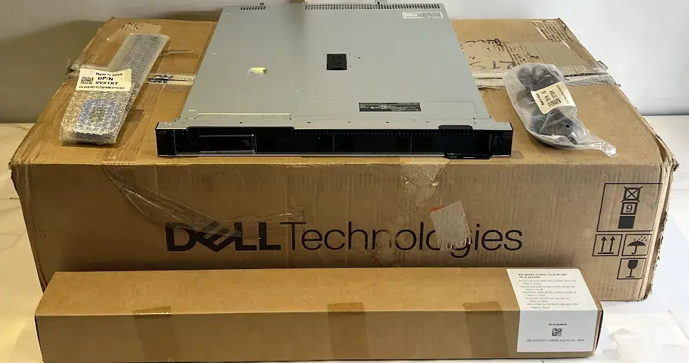 DELL POWEREDGE R250 1U RACK SERVER E-2334 600GB 16GB
