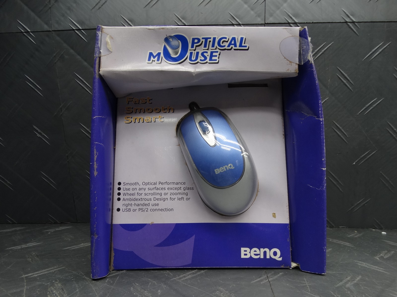 BENQ Optical Mouse Vintage Smart M107 for PC and MAC