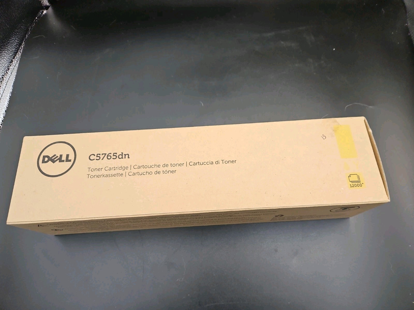 Genuine Dell C5765dn Yellow Toner Cartridge