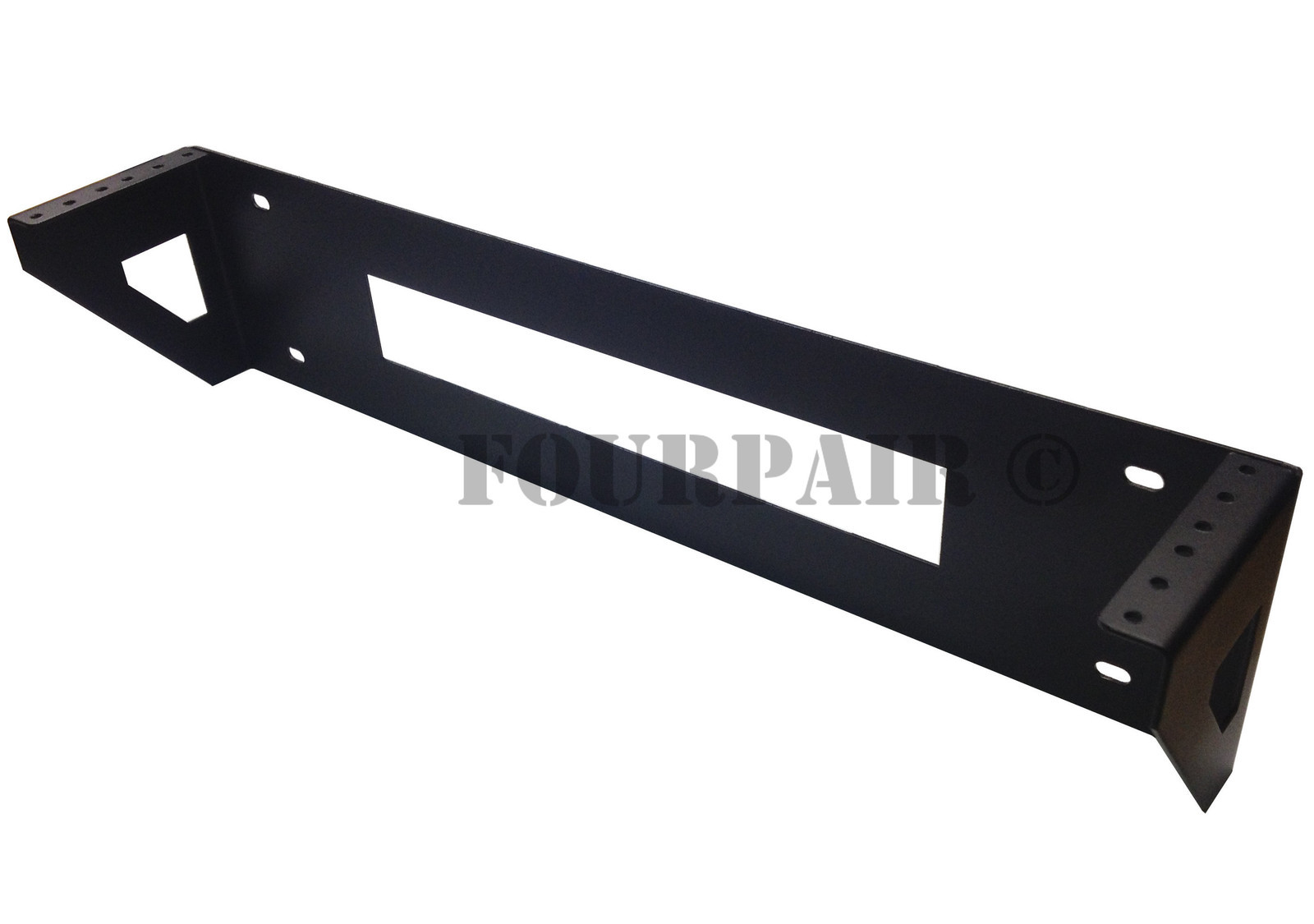 2 Space 2U Vertical Rack 19" Network IT Server Wall Mount Bracket Space Saver