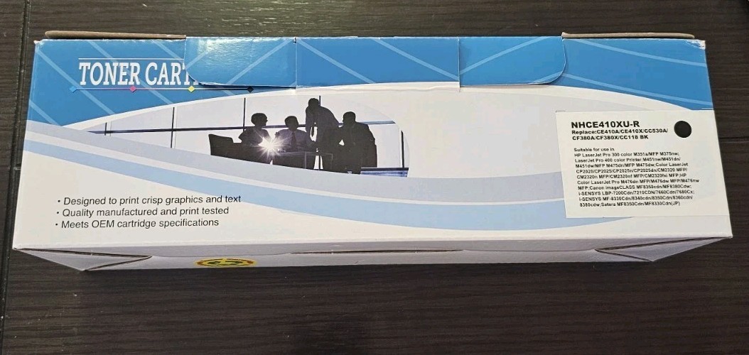 HP Color Laser Jet NHCE410XU-R CCC118BK Toner Cartridge Black
