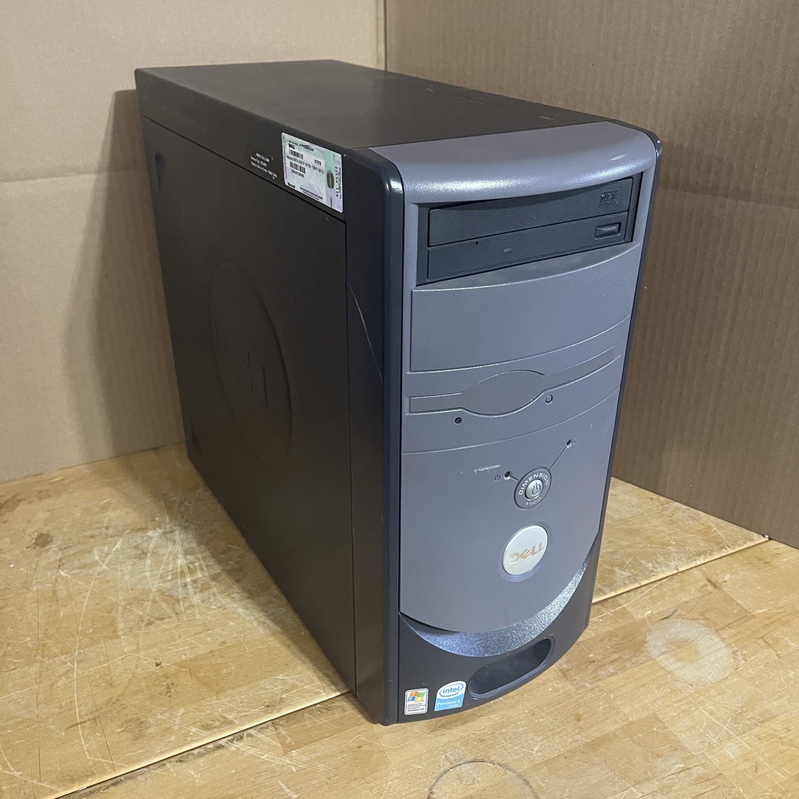 Retro Dell Dimension 1100 Mini Tower PC Pentium 4 2.8GHz RS232 Parallel Port CNC