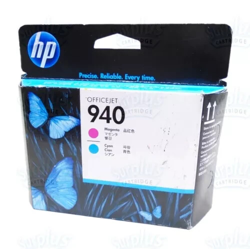 Genuine Genuine HP 940 Magenta/Cyan Printhead C4901A  Exp 12/2018