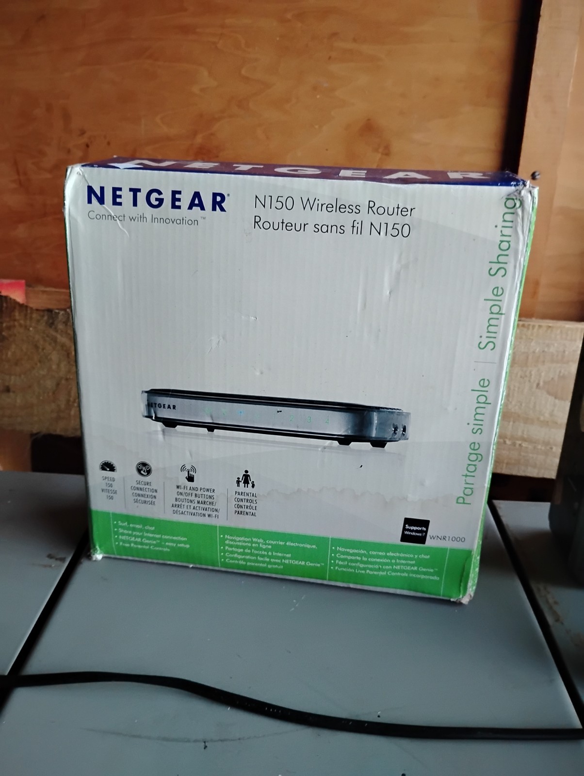 NEW NETGEAR N150 Wireless Router WNR1000 WiFi Internet Network Sealed