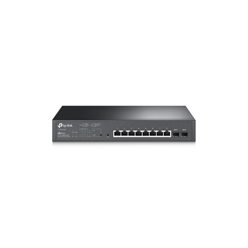 TP-Link TL-SG2210MP 10-Port Gigabit Smart Switch with 8-Port PoE+ 1xFan