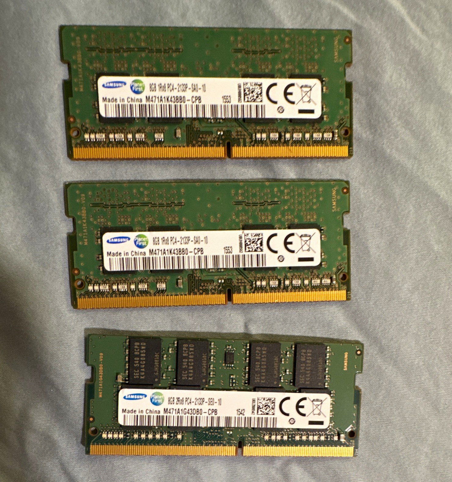 Samsung 8GB DDR4 SO-DIMM PC4-2133P 260-Pin 1Rx8 Non-ECC Laptop only
