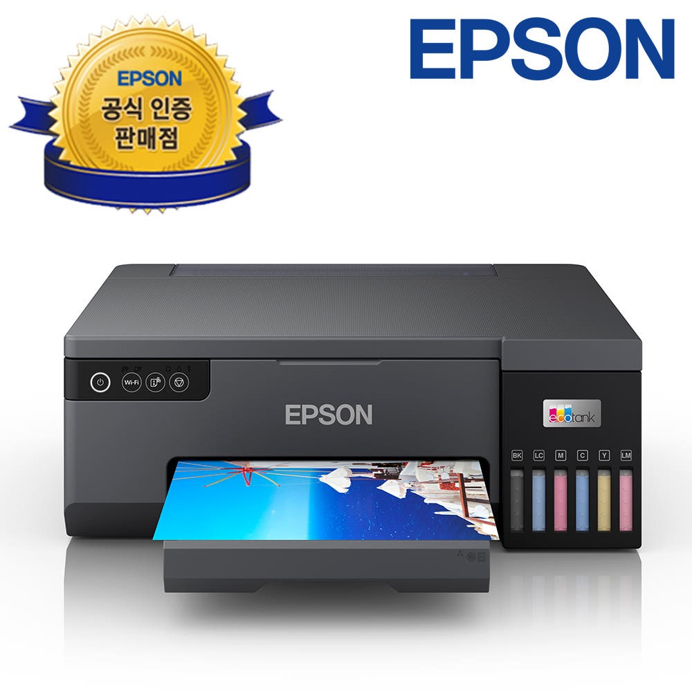 Epson EcoTank L8050 Compact A4 Color Inkjet Photo Printer Wireless USB New