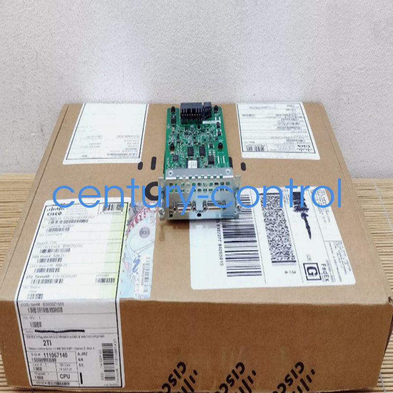 CISCO  New Original module  NIM-2T FedEx  DHL  or UPS express fast shipping