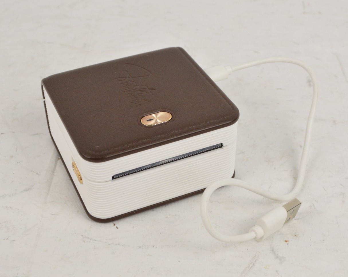 Bible Study Journaling Mini Printer USB Portable Thermal Printer No Paper F21