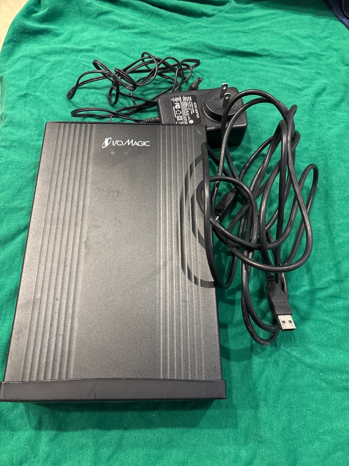 I/O Magic DVD/CD Multi Recorder RW DVD+R LD with power and data cords