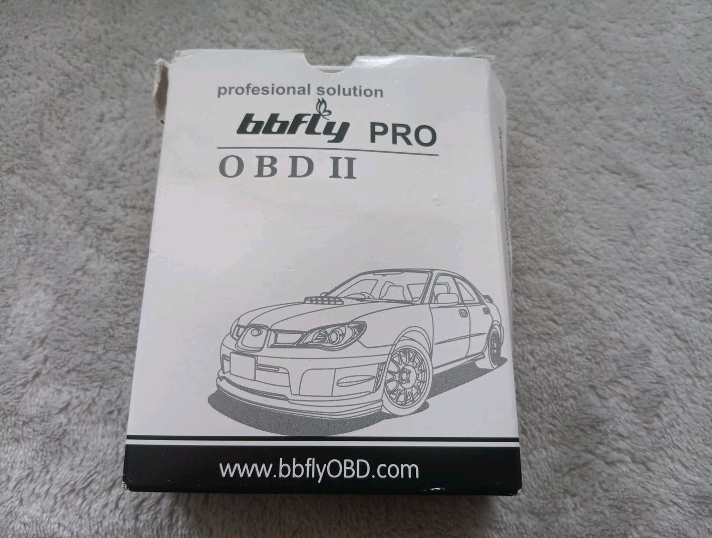 Bbfly-A9 OBD II OBD2 16-Pin Splitter Extension Male & Female Adapter Cable