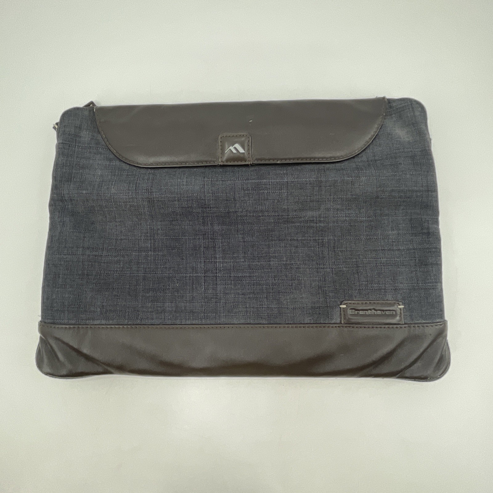 Brenthaven Collins Collection Laptop Tablet Sleeve Blue Denim Travel Case 15"