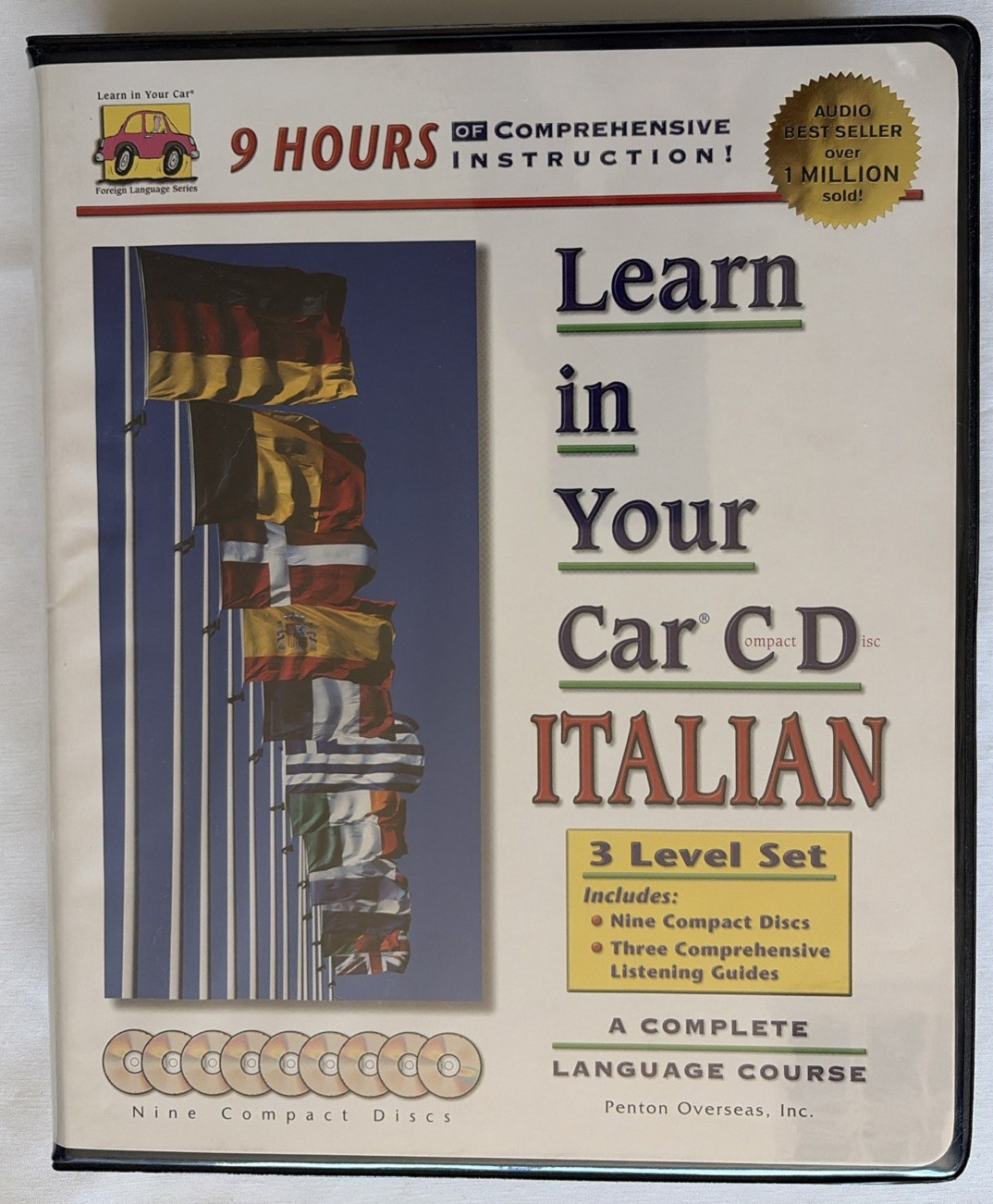 ITALIAN Learn in Your Car, Beginner - Level 3 with 9 CDs and 3 Handbooks