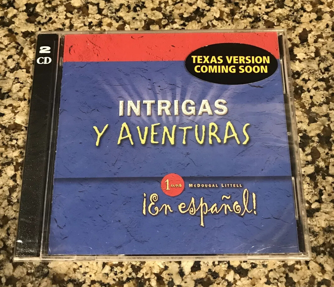 McDougal Littell En Espanol: Intrigas Y Aventuras 1 PC MAC CD learn spanish game
