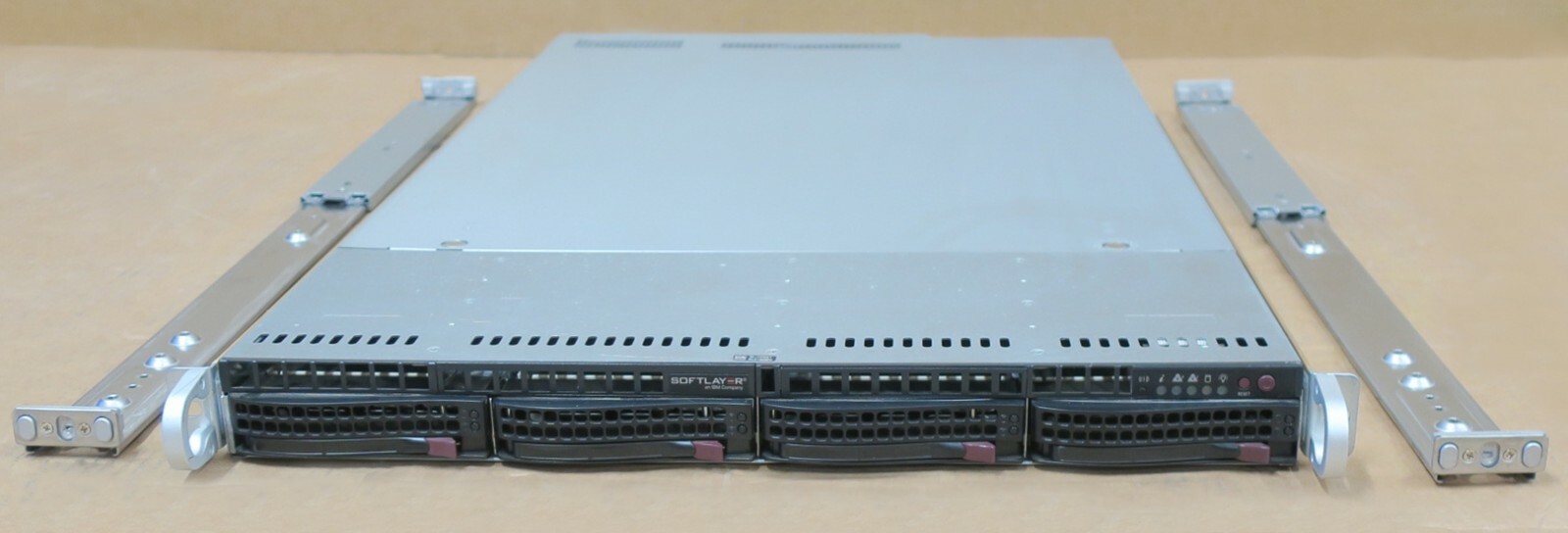 Supermicro CSE-819U X10DRU-i+ 1U Server 2x E5-2640V3 32GB Ram 4x 3.5" HDD Bay