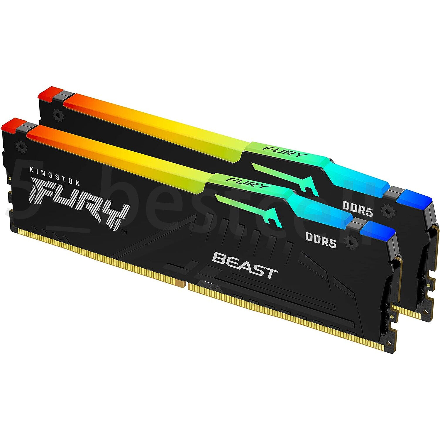 Kingston Beast DDR5 RGB 8/16/32GB 4800 5200 5600 6000MT/s Desktop Memory RAM LOT