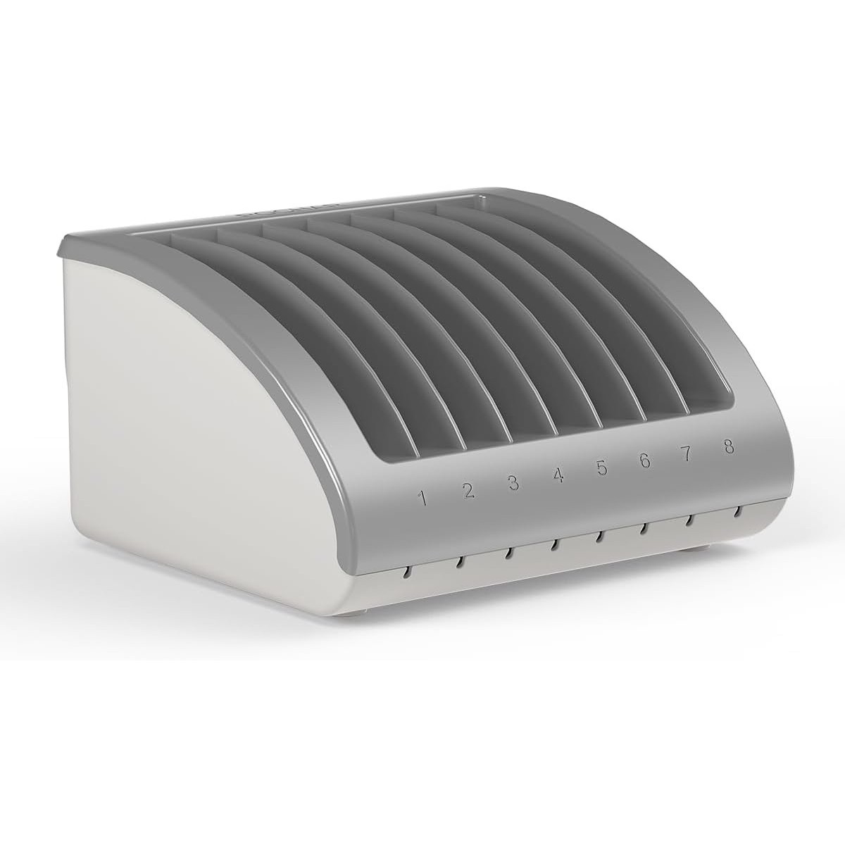 8 Devices Laptop Charging Station, Tablet Charging Storage Rack for Classroom