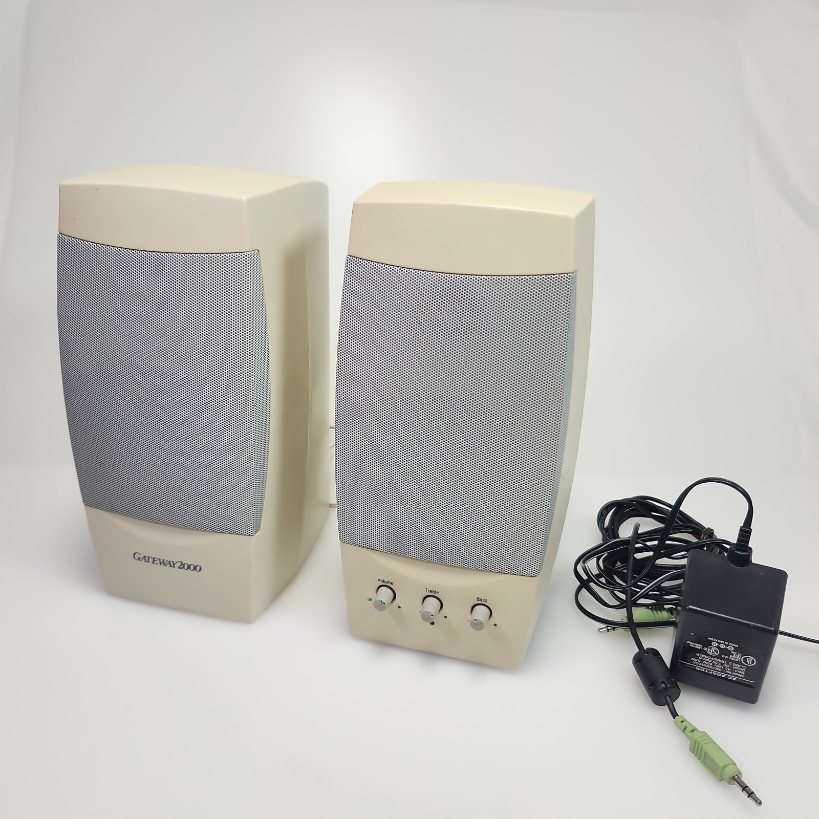 Vtg Gateway 2000 ACS41 Altec Lansing Multimedia Computer Speakers