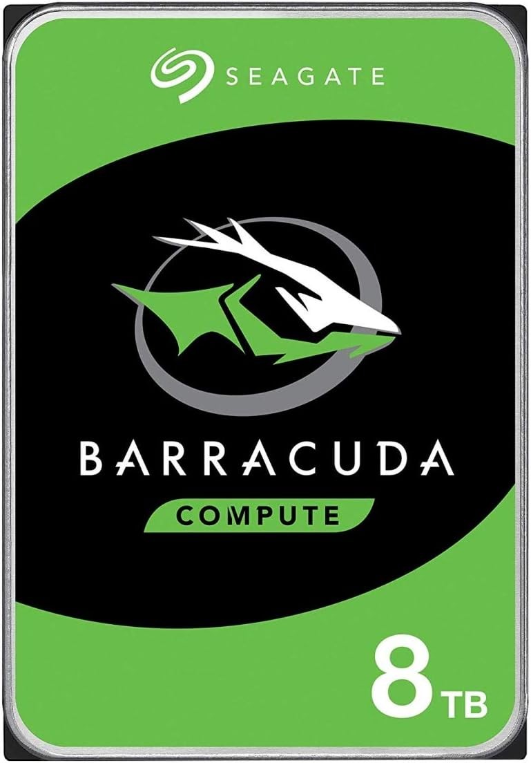 Seagate Barracuda 8TB SATA 6Gb/s 256MB 3.5-Inch Internal Hard Drive ST8000DM004