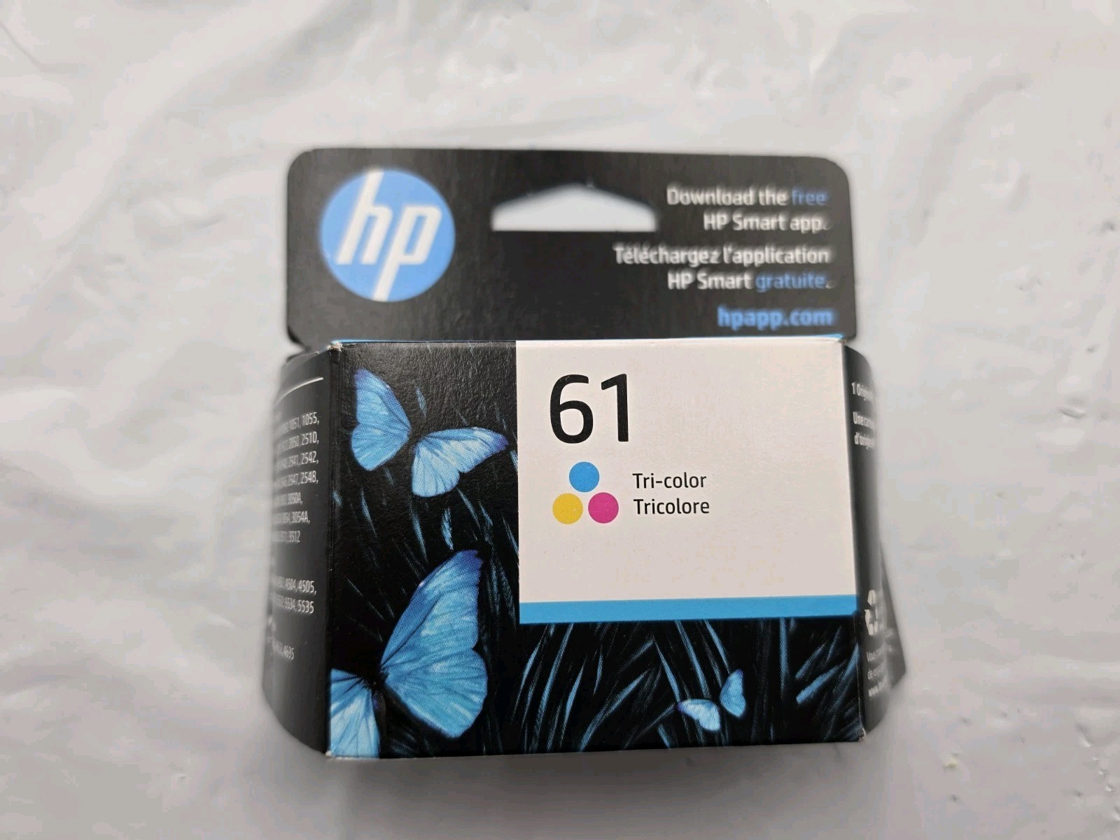 NEW Genuine HP 61 Tri-Color Ink Cartridge CH562WN Factory Sealed 8/2025