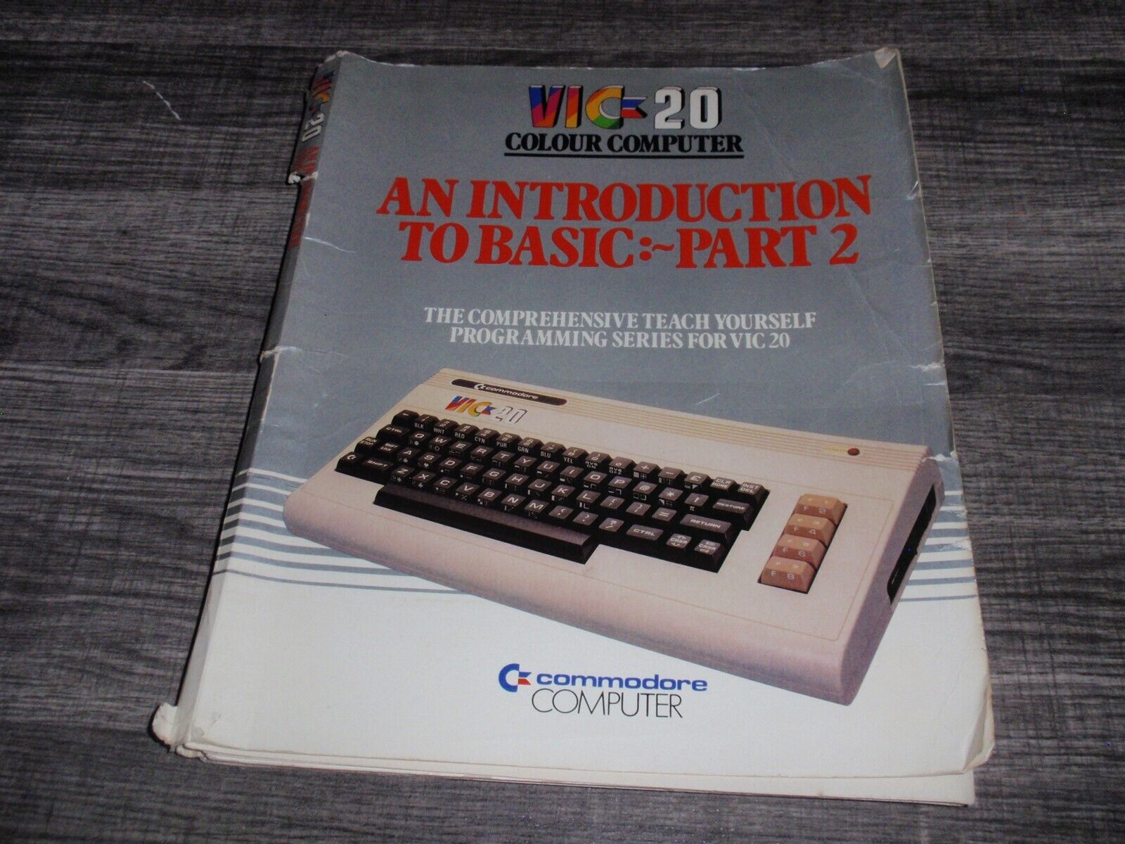 Commodore VIC-20 Computer An Introduction To BASIC Part 2 by Andrew Colin 1982