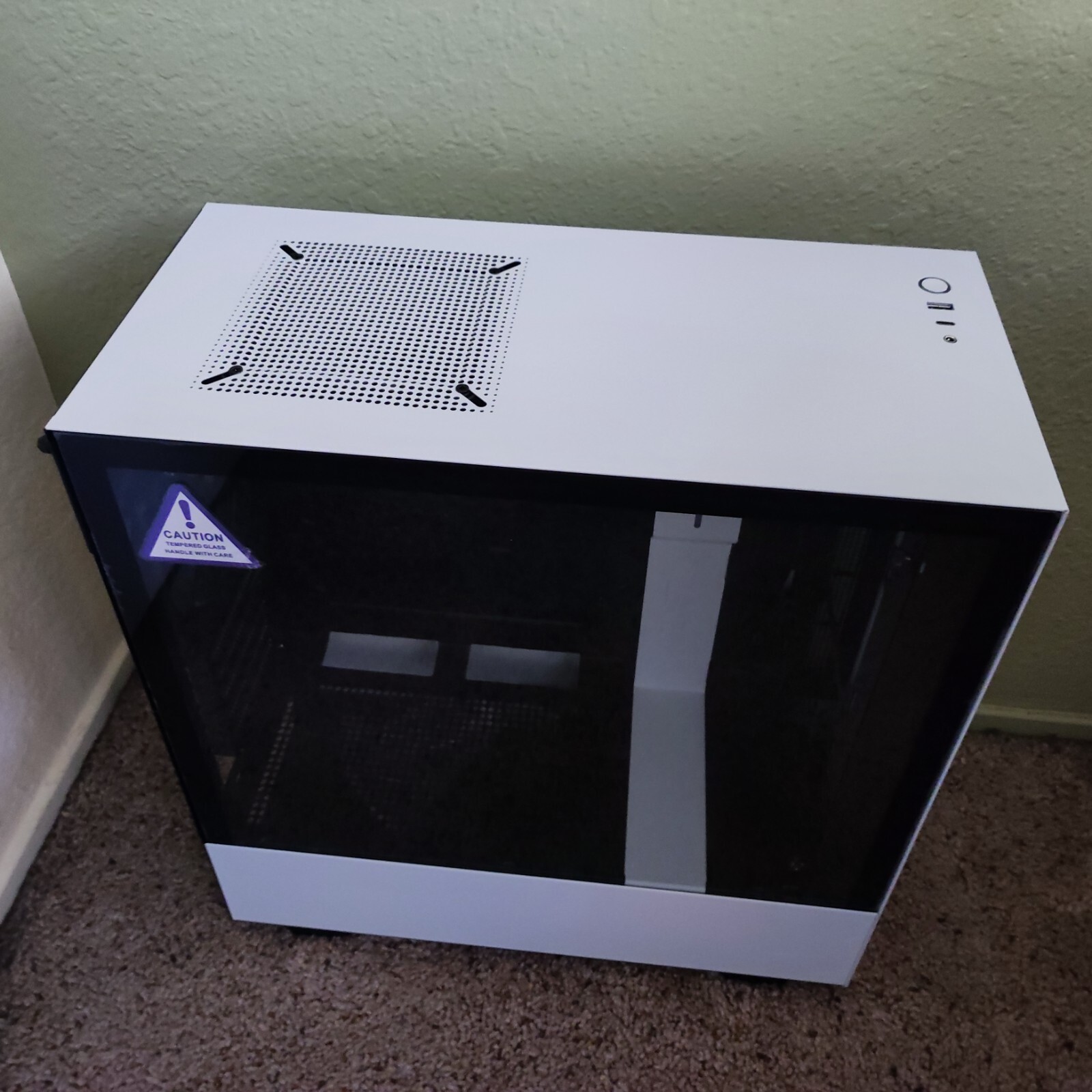 NZXT H510 - Compact ATX Mid-Tower PC Gaming Case - Front I/O USB Type-C Port ...