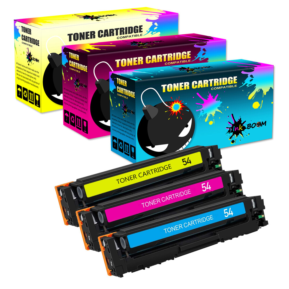 3 CMY Toner Cartridge for CRG054 Color imageCLASS MF640C MF642cdw LBP620