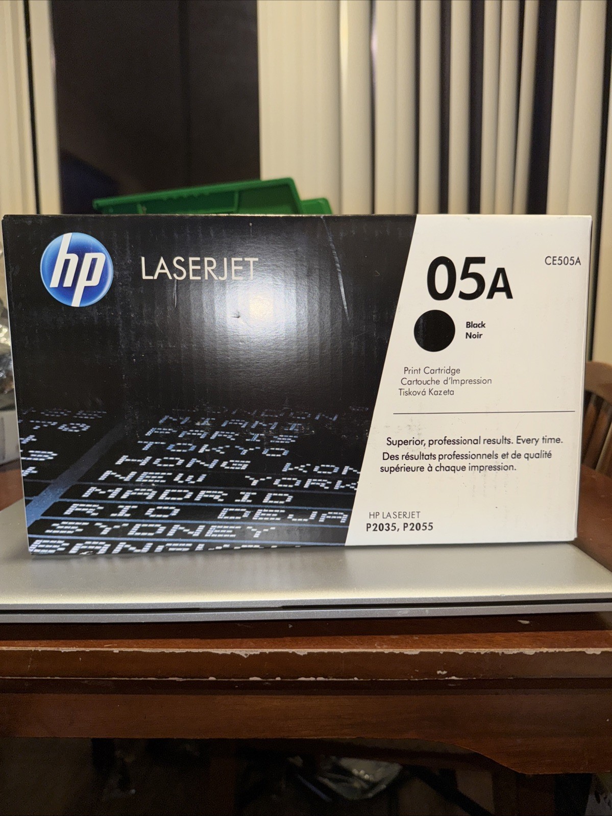 Genuine HP 05A CE505A Black LaserJet Toner Cartridge for P2035, P2055