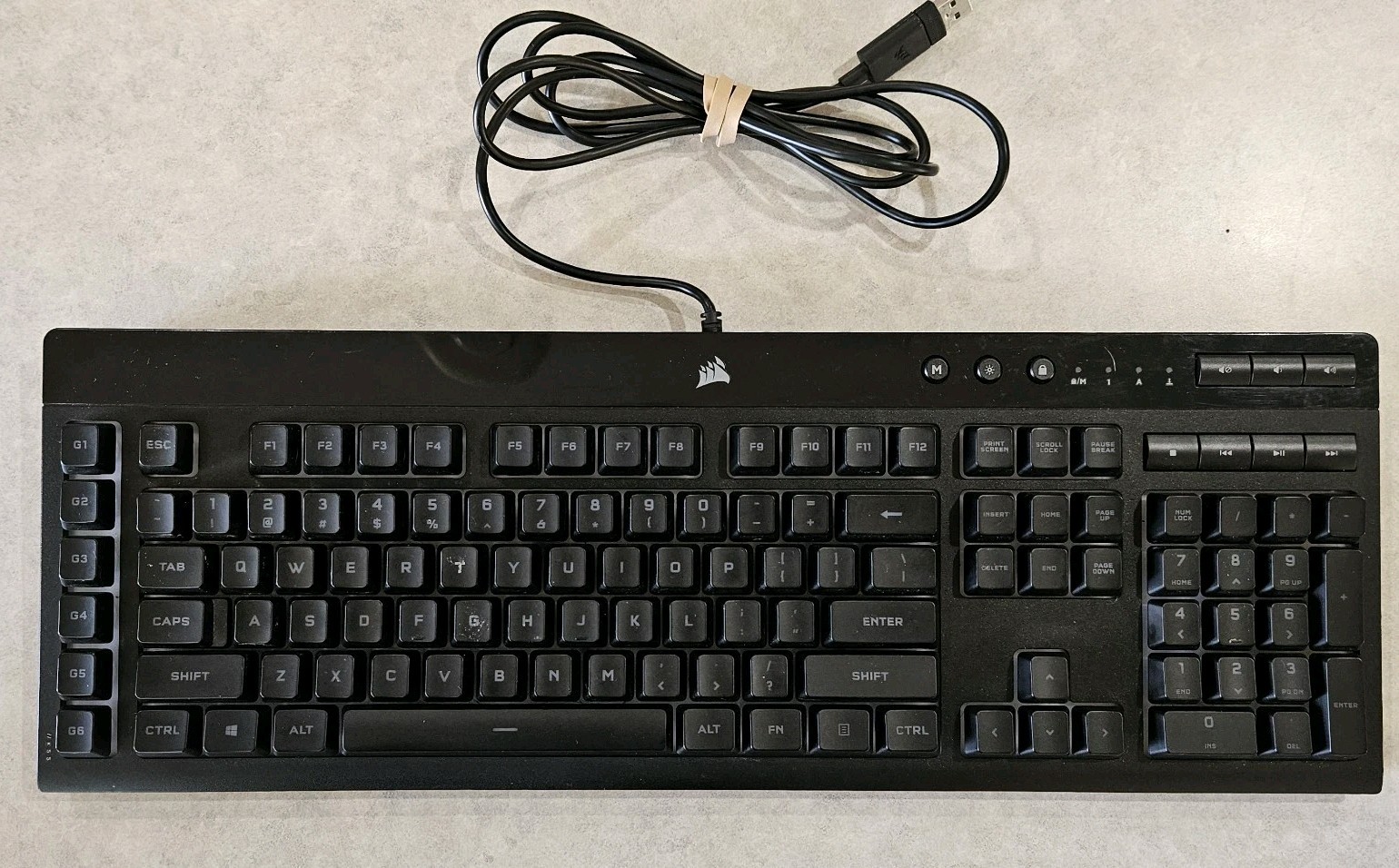 Corsair RGB Wired USB Gaming Keyboard K55 Pro RGP0118 Read Description 