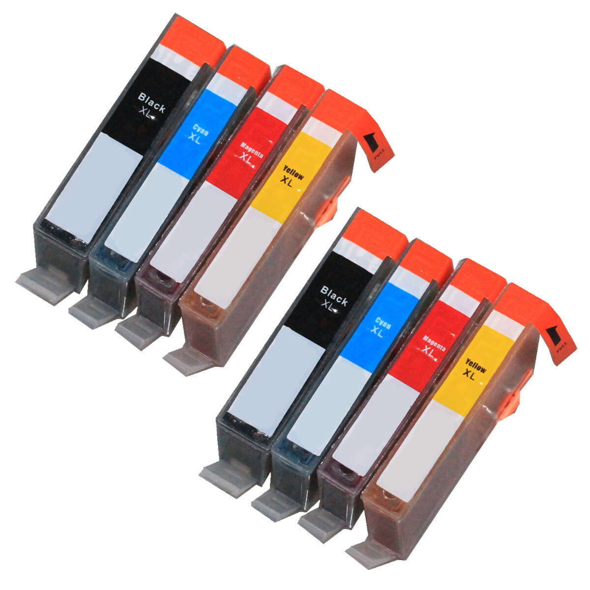 8 PK Ink Cartridges Combo Set for 564 XL Photosmart 5525 5522 5520