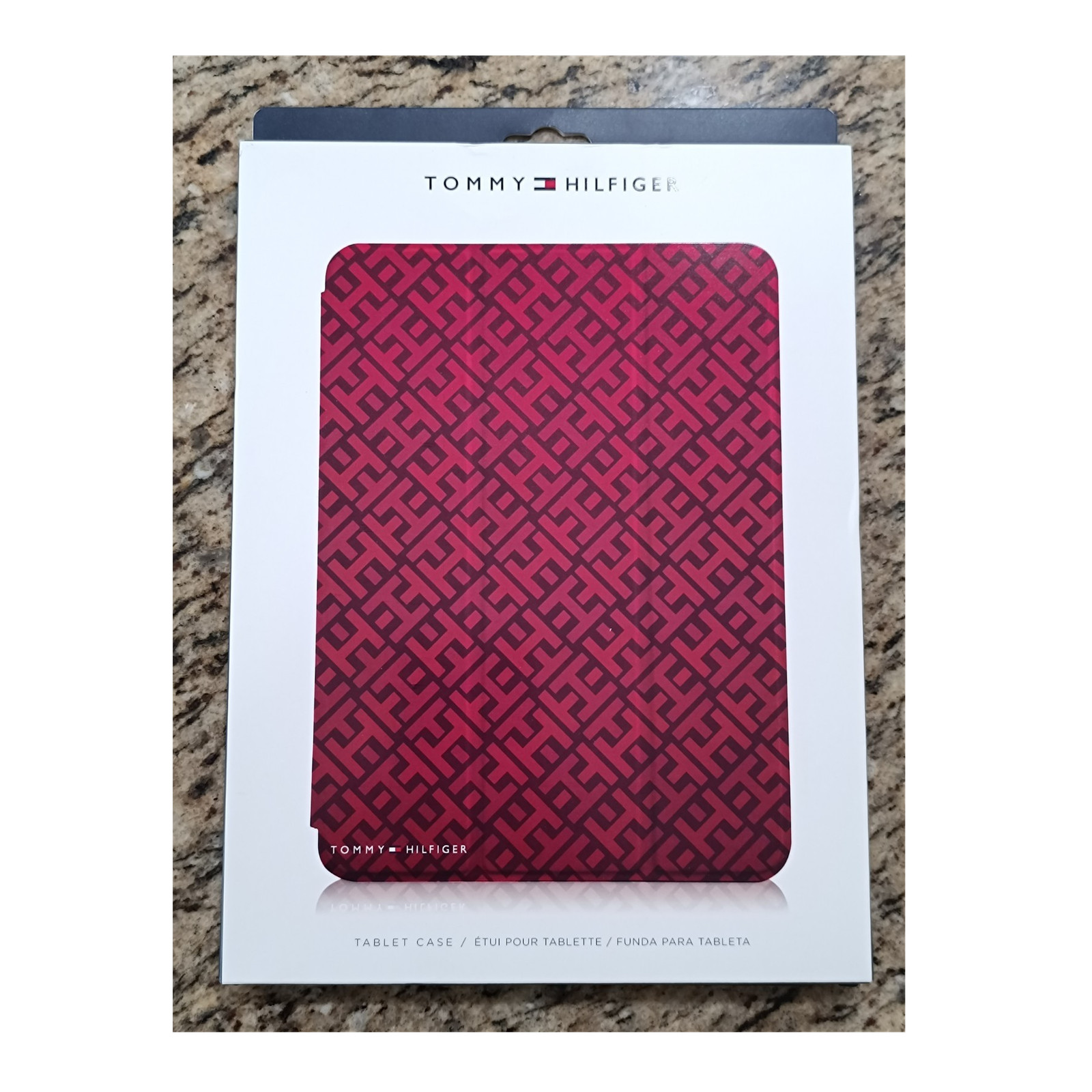 Tommy Hilfiger Tablet Case for iPad Pro 11 Red Pink Microfibre Stand
