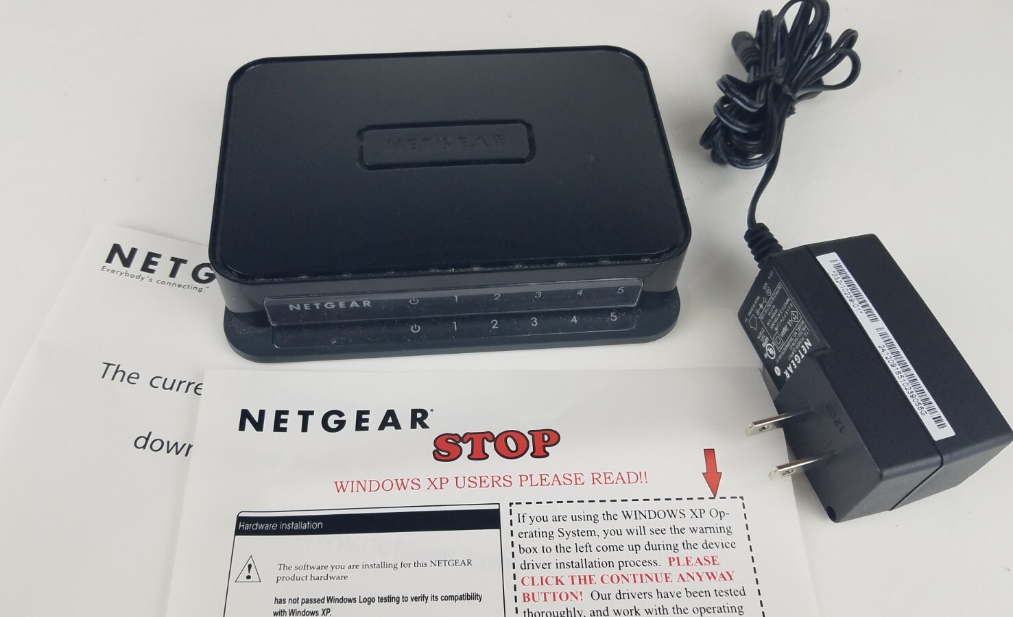 NETGEAR 5-Port Gigabit Unmanaged Network Ethernet Switch Home Theater GS605AV