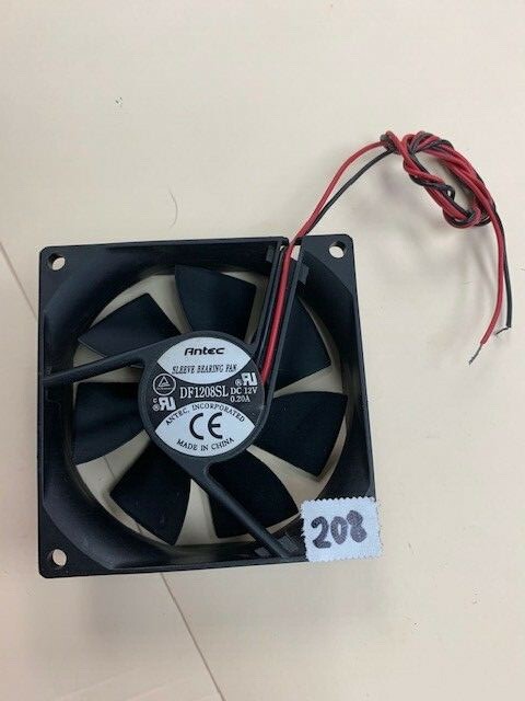 Antec DF1208SL  DC12V 0.20A, 3-WIRE, 80x25mm FAN