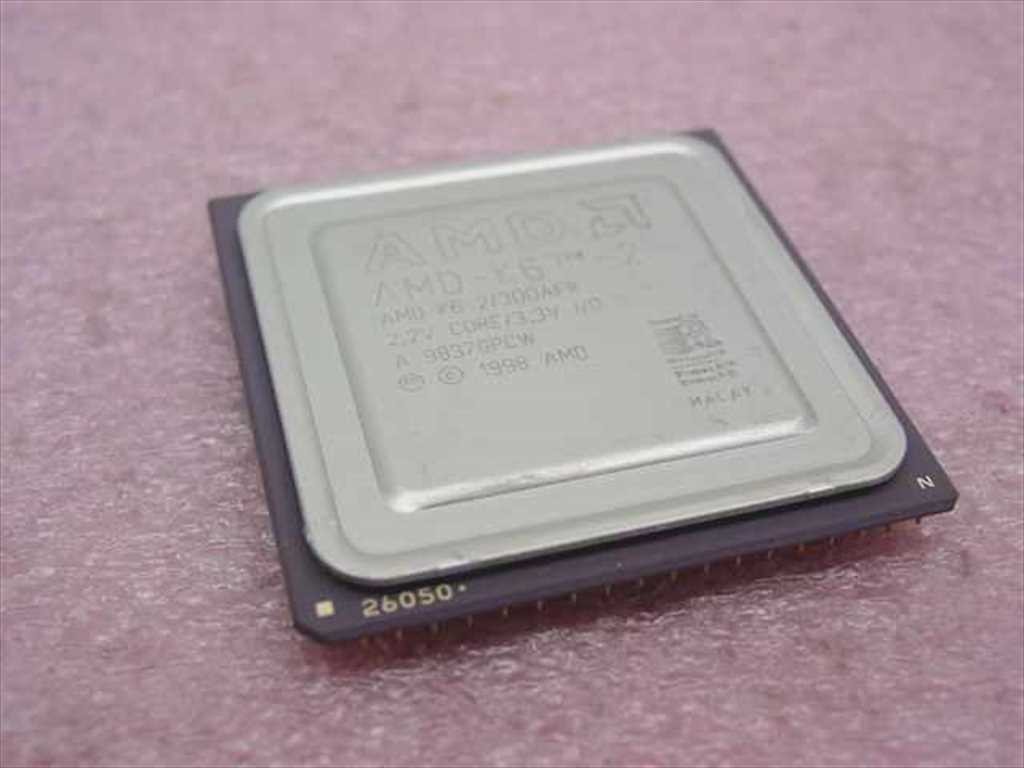 AMD K6-2/300AFR 300MHz Socket 7 CPU 32KB L1 Cache MMX 3DNow