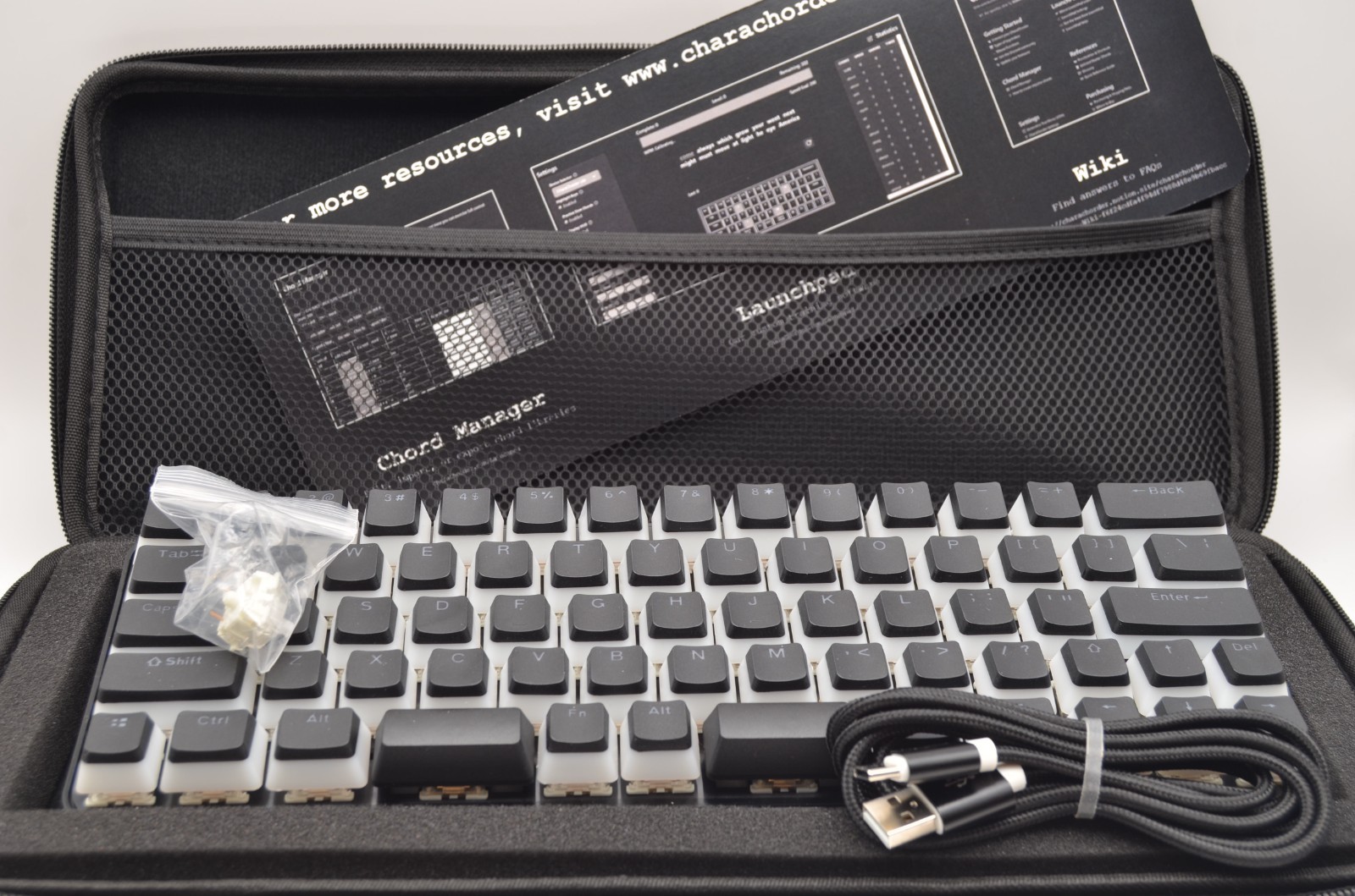 CharaChorder Lite w/Case – The World’s Fastest Keyboard