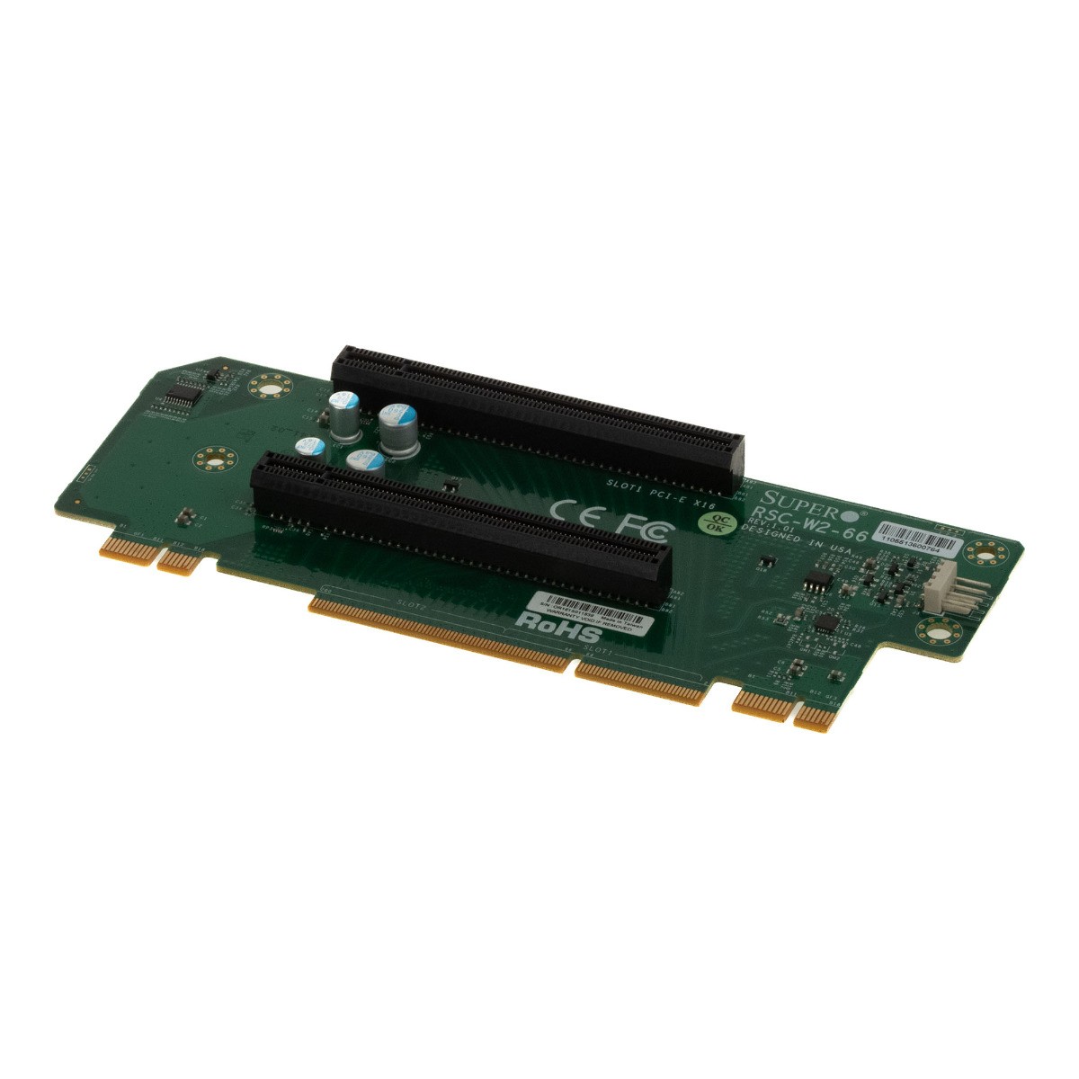SUPERMICRO RSC-W2-66 RISER 2U LHS 2x PCIe x16 X9 X10
