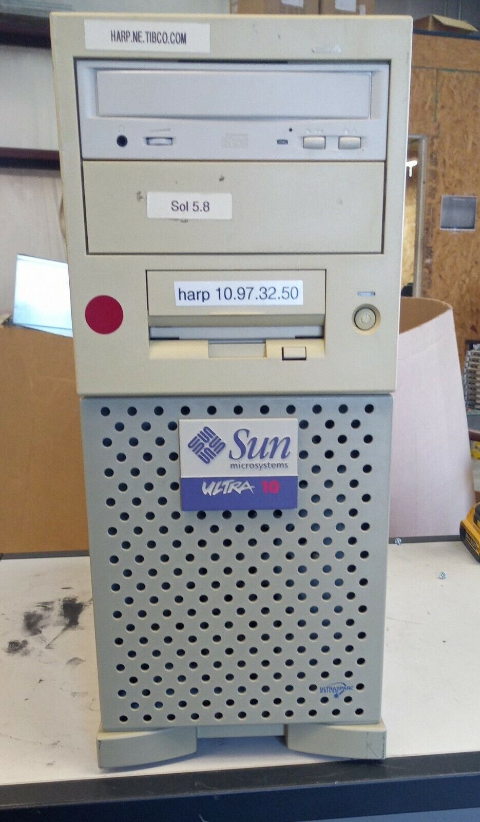 Sun Microsystems Ultra 10 - Parts Only