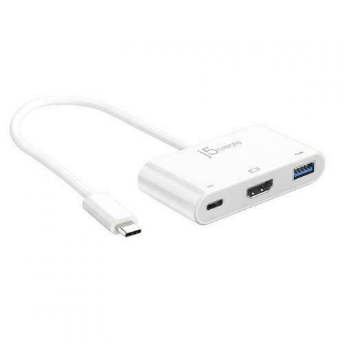 j5create USB Type-C to HDMI & USB 3.0 with Power Delivery: Male-to-Female