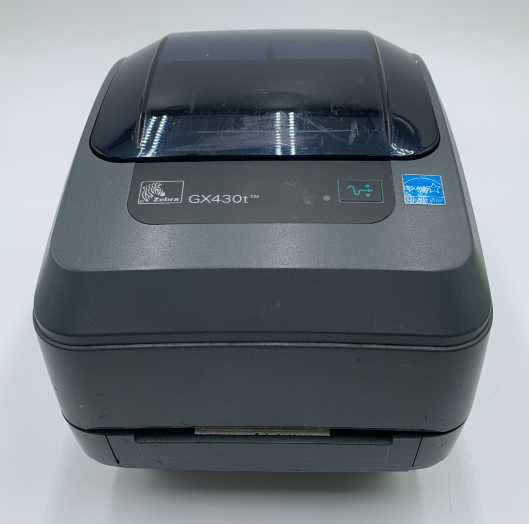 Zebra GX430T Thermal Label Printer ONLY 300 dpi USB Ethernet Serial Fair