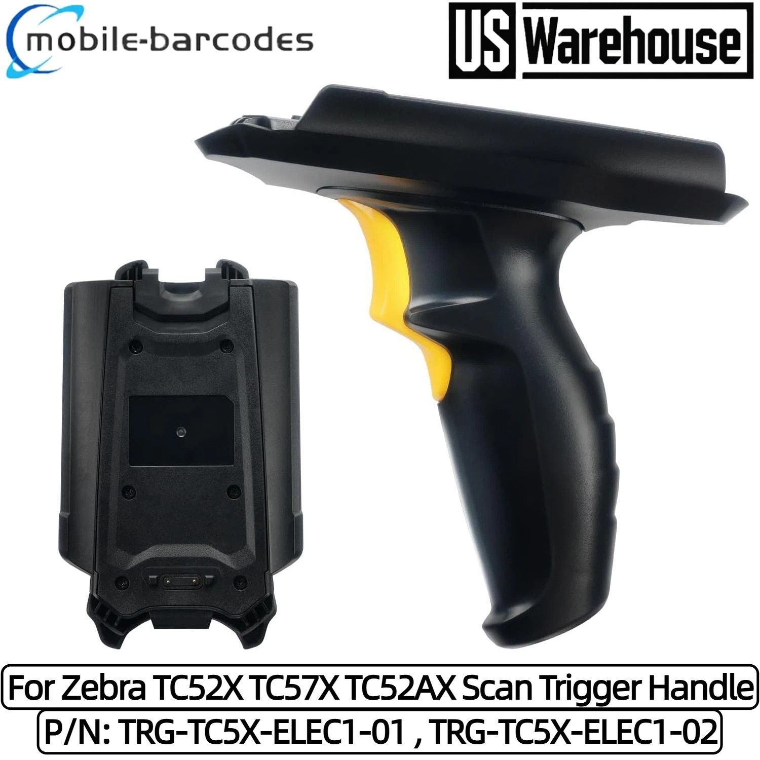 TC52X Scan Trigger Handle for Zebra TC52X TC57X TC52AX Scan TRG-TC5X-ELEC1-01/2