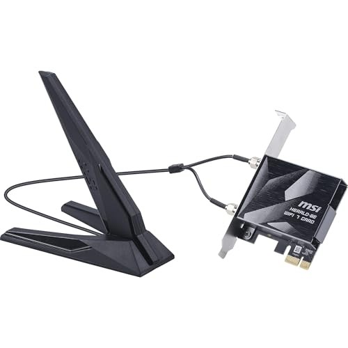 MSI HERALD BE9400 WiFi 7 PCIe Card Built-in Wireless LAN Card IO3446